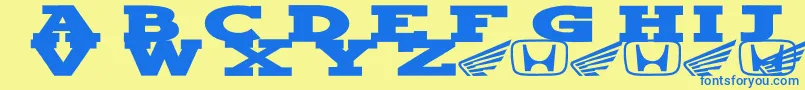 fuente Hondafont – Fuentes Azules Sobre Fondo Amarillo