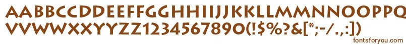 LithosBold Font – Brown Fonts