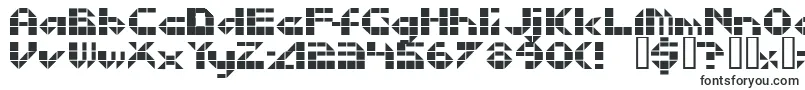 Litebrite1975-fontti – suuret fontit