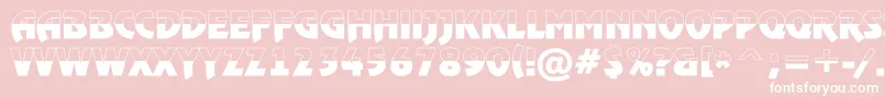 RewindertitulbwBold Font – White Fonts on Pink Background