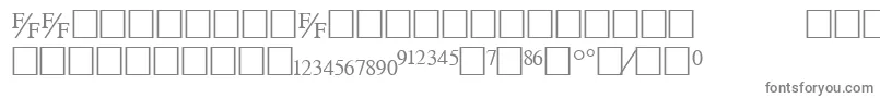 Шрифт Tmsfb – серые шрифты
