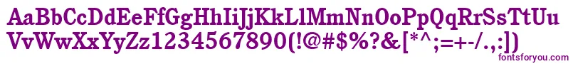 ItcCushingLtBold Font – Purple Fonts