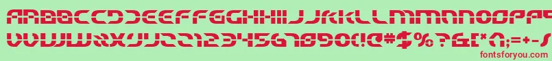 Starfbv2b Font – Red Fonts on Green Background