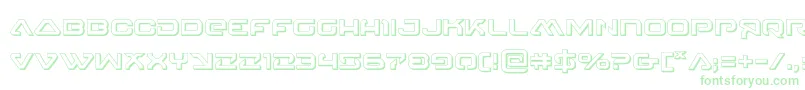 More about 4114blasterv23D Font 4114blasterv23D Font – Green Fonts on White Background