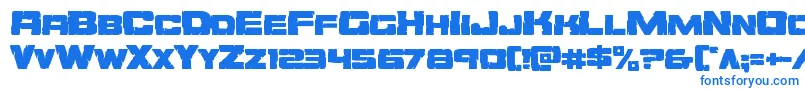 Weitere Informationen zur Orecrusherexpand-Schriftart Orecrusherexpand-Schriftart – Blaue Schriften