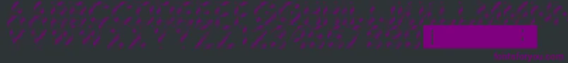 Lisätietoja Foilness-fontista Foilness-fontti – violetit fontit mustalla taustalla