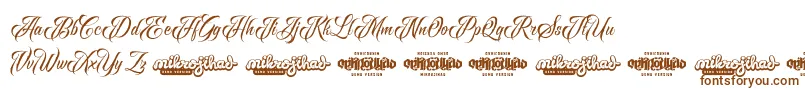 RavenScriptDemo Font – Brown Fonts