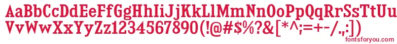 KingsbridgeScSb Font – Red Fonts