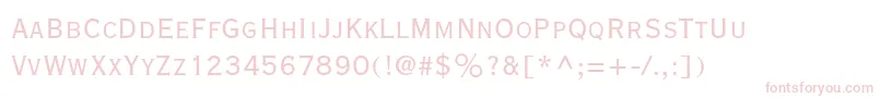 Copperplategothicstd29bc Font – Pink Fonts on White Background