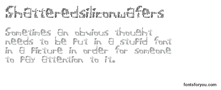 Shatteredsiliconwafers Font