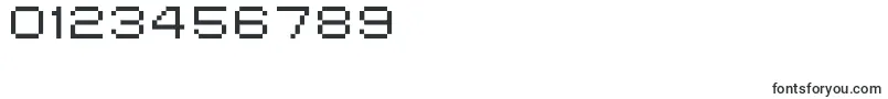 フォントStandard0752 – 数字と数値のためのフォント