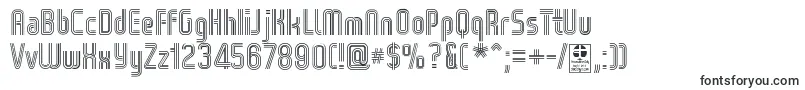 Шрифт WoxStripedTripleDemo – шрифты для заголовков