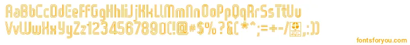 WoxStripedTripleDemo Font – Orange Fonts