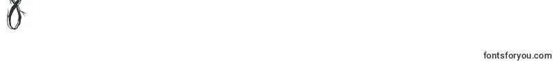 フォントRavenScream – フォント数字8