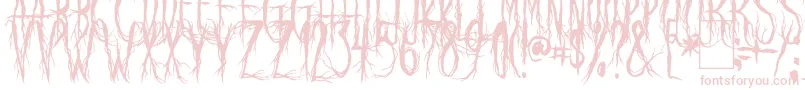 RavenScream Font – Pink Fonts on White Background