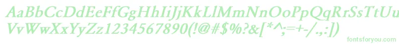 YearlindNormalBoldItalic Font – Green Fonts