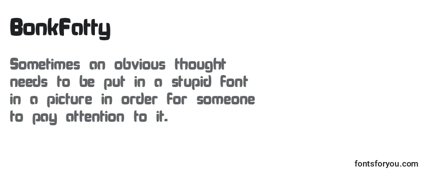 BonkFatty Font