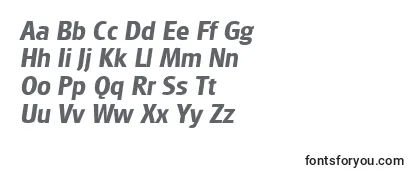 Review of the GlasgowBoldItalic Font