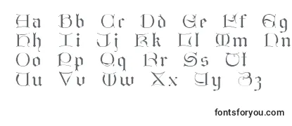 Обзор шрифта Gothici