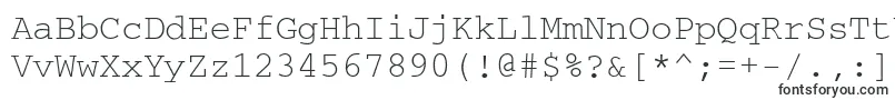 Crr35I-fontti – Fontit Microsoft Wordille