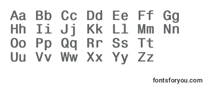 Monospace821Bold-fontti