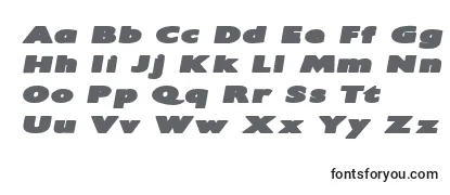 Обзор шрифта IrtuskBoldItalic