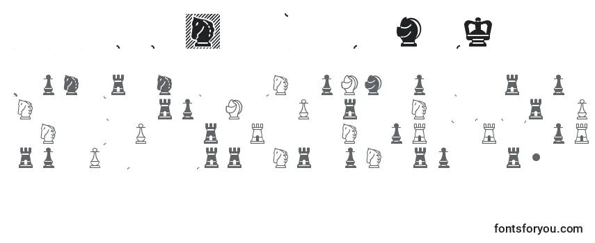 ChessMediaeval -fontin tarkastelu