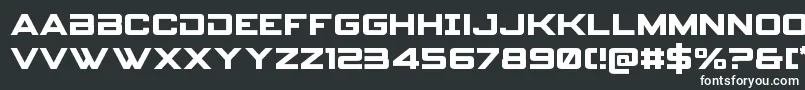 Spyagencyv3 Font – White Fonts on Black Background