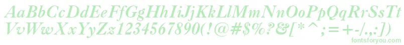 CaslonBoldItalicBt Font – Green Fonts