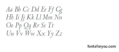 CentaurmtstdItalic Font