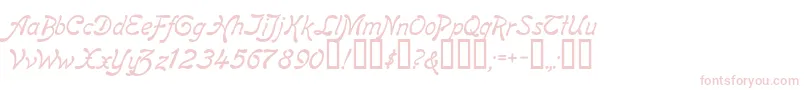 ReginaKursivItalic Font – Pink Fonts