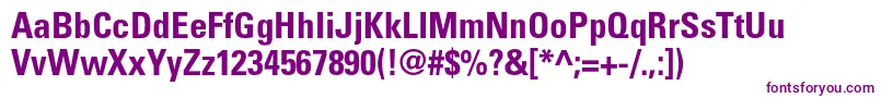 UniversltstdBoldcn Font – Purple Fonts