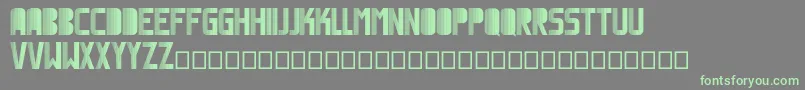 More about Magnetic Font Magnetic Font – Green Fonts on Gray Background