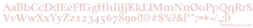 CasablancarandomBold Font – Pink Fonts