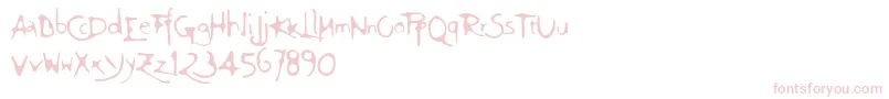Ft94-fontti – vaaleanpunaiset fontit