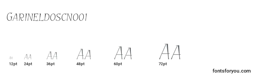 Garineldoscno01 Font Sizes