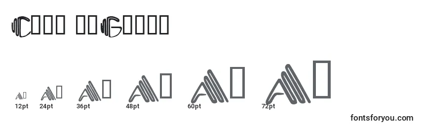 CrystalGypsy Font Sizes