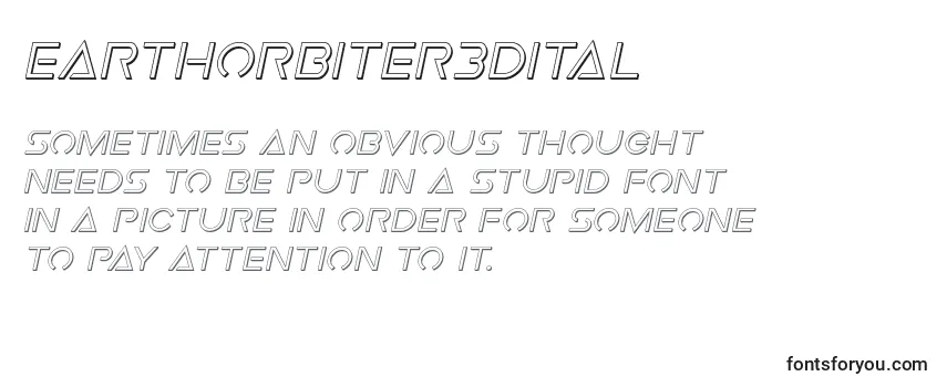 Earthorbiter3Dital フォントのレビュー