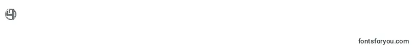 DoubleBogeyBrk-Schriftart – Schriften für die Ziffer 4