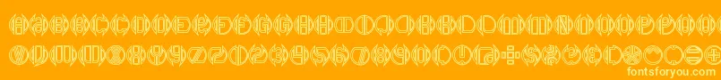 More about DoubleBogeyBrk Font DoubleBogeyBrk Font – Yellow Fonts on Orange Background