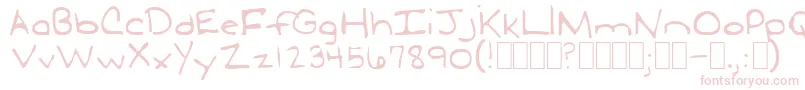 LudwigLoosebraids Font – Pink Fonts