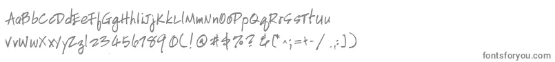 HandscriptleftyBold Font – Gray Fonts