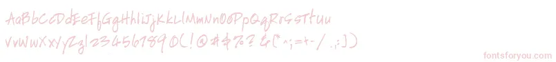 HandscriptleftyBold Font – Pink Fonts