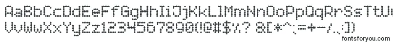 LightLedBoard7 Font – Computer Fonts