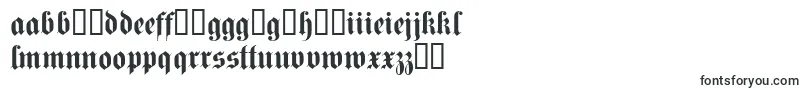 Fettekanzlei-Schriftart – maltesische Schriften