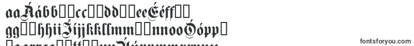 Fettekanzlei-Schriftart – gälische Schriften