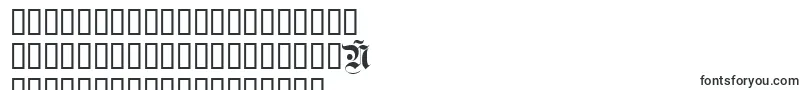 Fettekanzlei-Schriftart – serbische Schriften