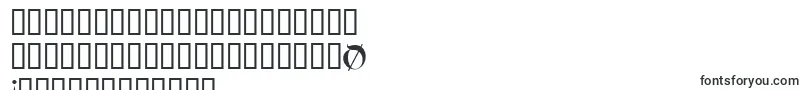 Fettekanzlei-Schriftart – sindhi Schriften