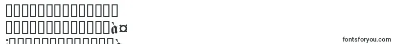 Fettekanzlei-Schriftart – nepalesische Schriften