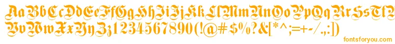 Fettekanzlei Font – Orange Fonts